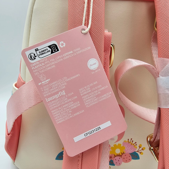 Loungefly Sanrio My Melody Figural Floral Mini Backpack main image 8